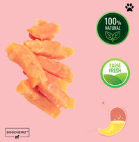 DOGCHEWZ™ Premium Chicken Wrapped Sweet Potato Jerky Treats